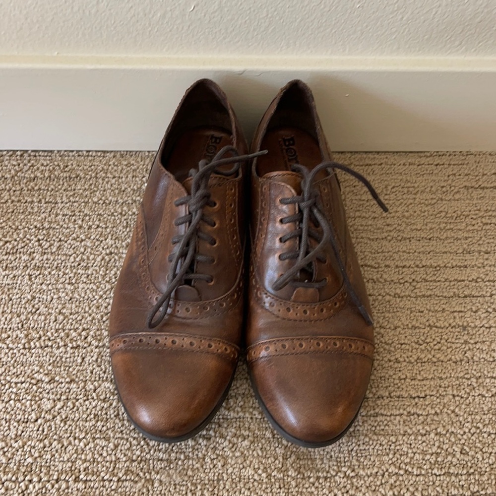 Børn leather oxford shoes